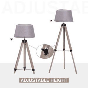 Homcom Tripod Floor Lamp Freestanding
