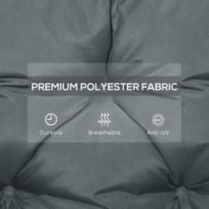 Outsunny Bench Cushion 2 Seater