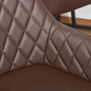 Homcom Bar Chairs Set Of 2 Retro PU Leather