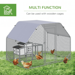 PawHut Walk In Chicken Coop/Run