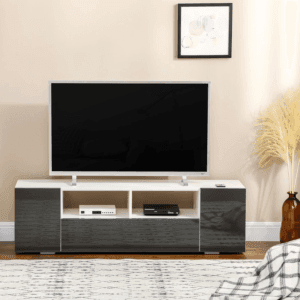Homcom High Gloss TV Cabinet TVs up to 60"