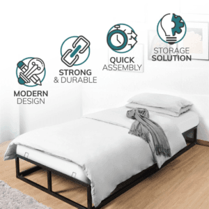 House of Home Single Metal Bed Frame