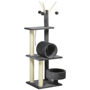 Pawhut 121cm Cat Tree Tower