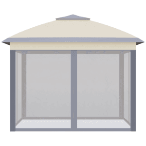 Outsunny Pop Up Gazebo Beige