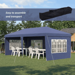 Outsunny Gazebo Marquee 3 x 6m