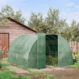 Outsunny Walk-in Polytunnel Greenhouse
