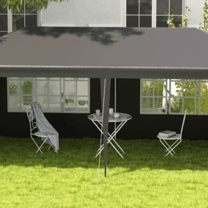 Outsunny 6mx3m Gazebo Dark Grey