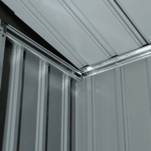 Outsunny Garden Shed w/Locking Door Brown