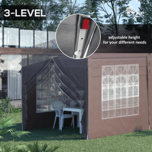 Outsunny Pop Up Gazebo 3 x 6m