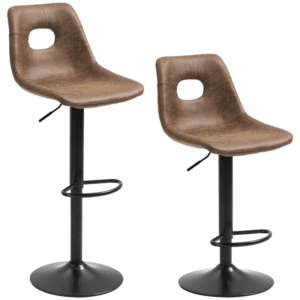 Homcom Retro Bar Stools Set of 2