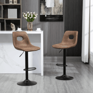 Homcom Retro Bar Stools Set of 2