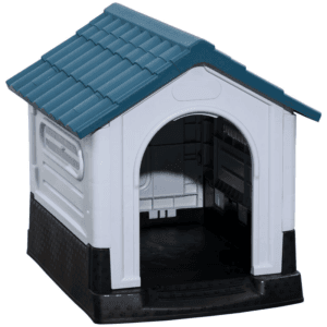 PawHut Dog Kennel Plastic Dog House