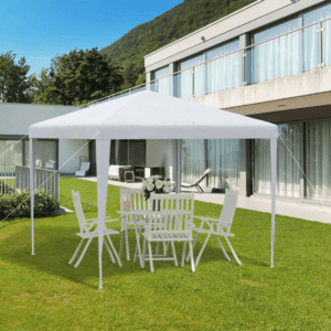 Outsunny 2.7 x 2.7m Small Gazebo White