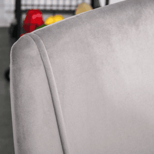 Homcom Dining Chairs High Back Velvet-Touch