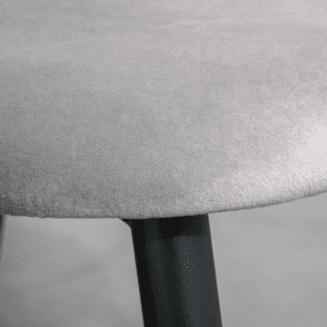 Homcom Dining Chairs High Back Velvet-Touch