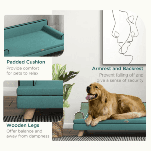 PawHut Dog Sofa Bed for Large/Medium Dogs
