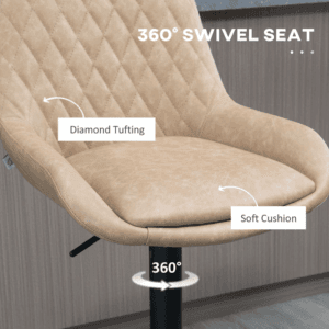 Homcom Bar Stools Set of 2 Adjustable