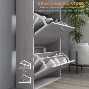 Homcom Slim Shoe Storage Cabinet