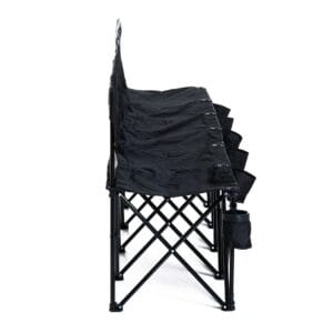 Outsunny 6 Seat Bench Chair Cup Holder Folding