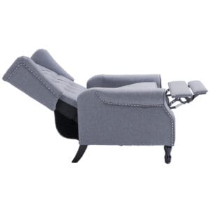Homcom Reclining Chair w/ Footrest