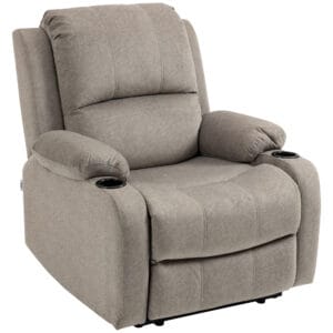 Homcom Recliner w/ Cup Holder