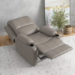 Homcom Recliner w/ Cup Holder