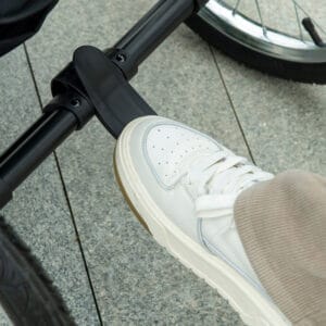 PawHut Foldable Dog Stroller w/ Canopy Red