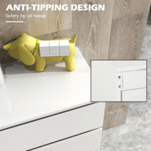 Homcom Chest of Drawers High Gloss