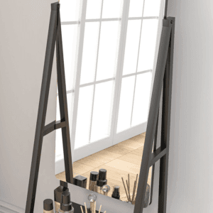 Homcom Full Length Mirror w/ 2 Shelves