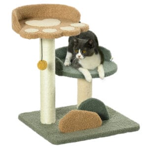 PawHut Cat Tree Scratching Posts 52cm