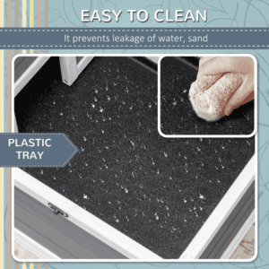 PawHut Tortoise House with Openable Top