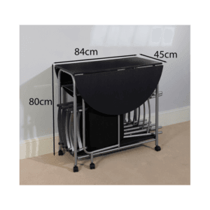 Greenhurst 4 seat Dining Set Stowaway