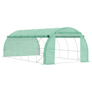 Outsunny Polytunnel Greenhouse Green Outsunny Polytunnel Greenhouse Green