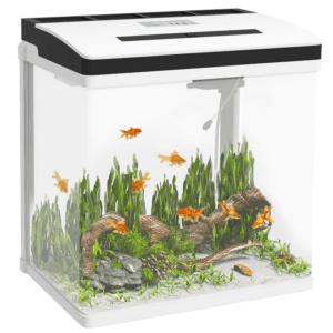 PawHut Aquarium 28L Glass Tank with Filter PawHut Aquarium 28L Glass Tank with Filter