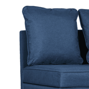 Homcom Sofa Bed Sleeper w/ Pillows Blue