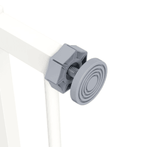 PawHut Safety Gate w/ 1 Extension White