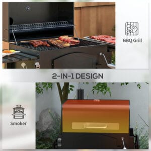 Outsunny Charcoal BBQ Grill