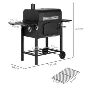 Outsunny Charcoal BBQ Grill