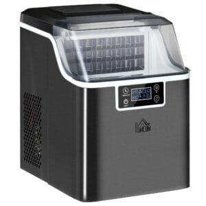Homcom Ice Maker w/ Adjustable Cube Size