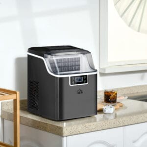 Homcom Ice Maker w/ Adjustable Cube Size