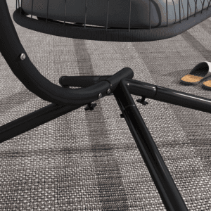 Outsunny Swing Chair w/ Cushion Grey