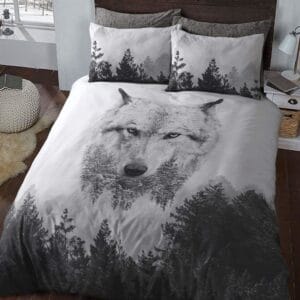 Sleepdown Wolf Panel Duvet Set SB