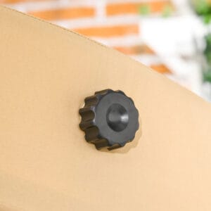 Outsunny 2 Seater Garden Swing Chair w/ Canopy