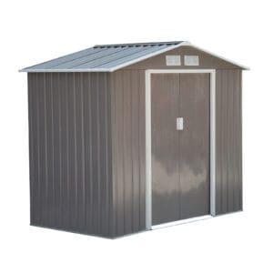 Outsunny Garden Shed Lockable Metal Storage