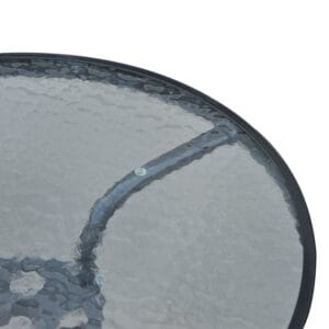 Outsunny 60x70Hcm Round Metal Table