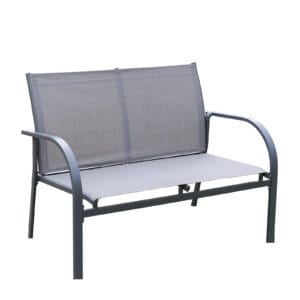 Outsunny 4 Pc Dining Set & Loveseat 2 Chairs