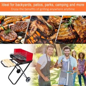 Outsunny Charcoal Barbecue Grill