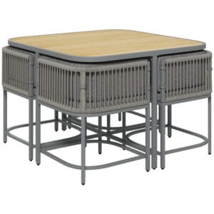 Outsunny Rattan Dining Set