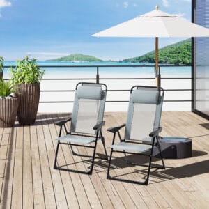 Outsunny Lounge Chairs 2 Recliners