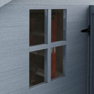 Outsunny Wooden Storage Shed 6 x 6.5ft